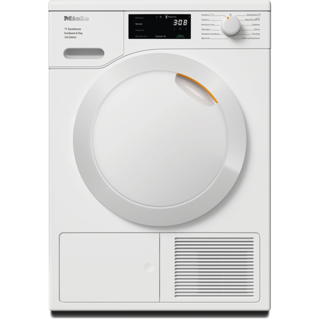 Miele TEC665WP 8Kg Heat Pump Tumble Dryer - White