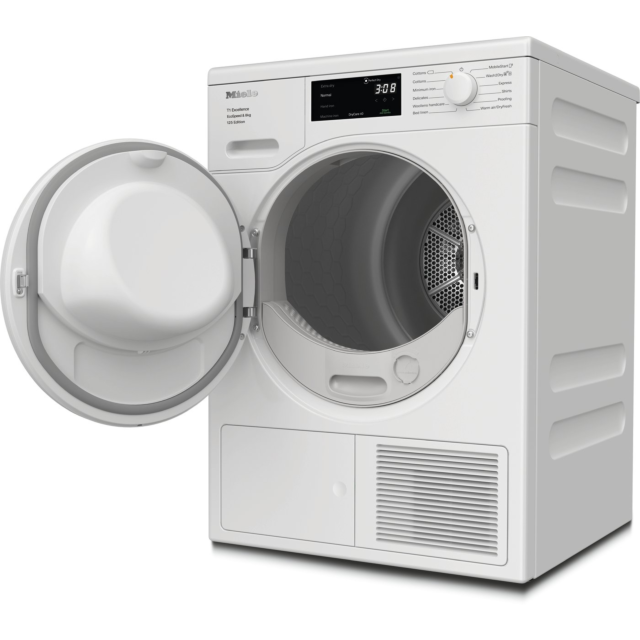 Miele TEC665WP 8Kg Heat Pump Tumble Dryer - White