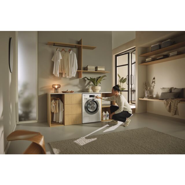 Miele WEE385 WCS 8kg 1400 Spin Washing Machine - Lotus White 