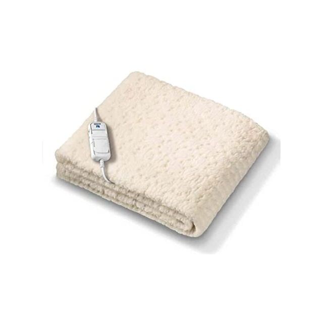 Monogram 379.60 Komfort Fully Fitted Fleecy Single Under Blanket White