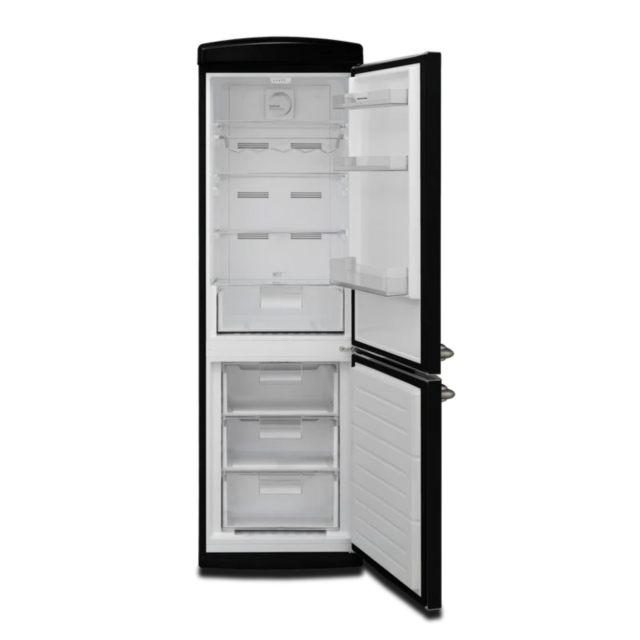 Montpellier MAB190K Full Retro No Frost Fridge Freezer 190/60.5cm 