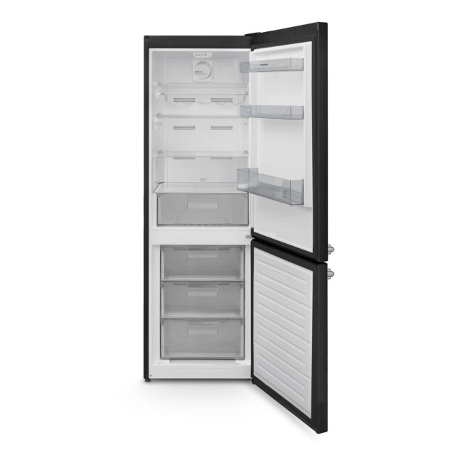 Montpeliier MAB386EK 59.5cm 60/40 No Frost Fridge Freezer - Black