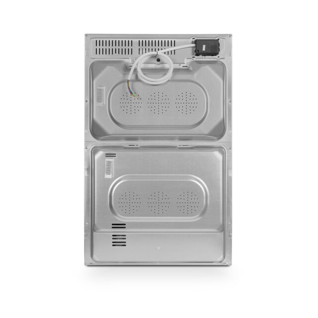 Montpellier MBIDO90 Built In 88cm Double Oven Main Fan Oven In Black 