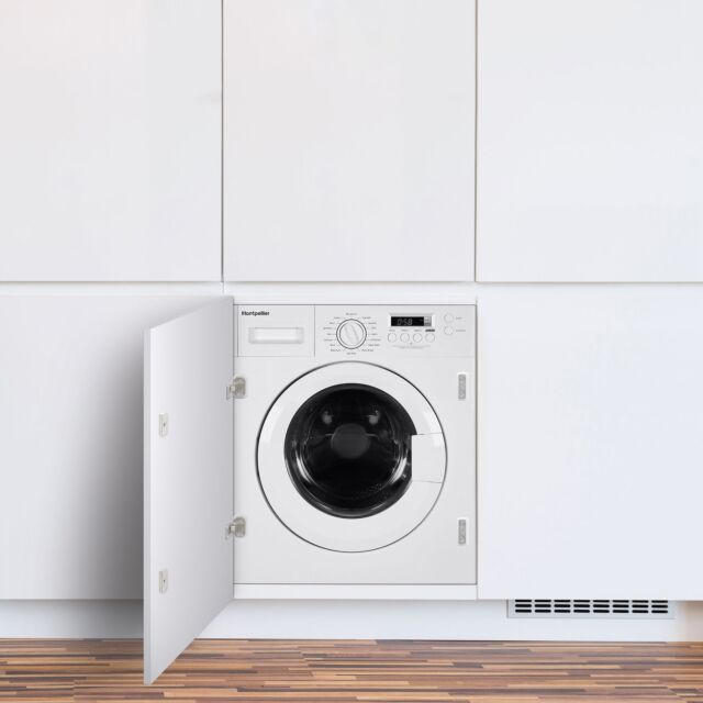 Montpellier MBIWM814 8KG 1400RPM Integrated Washing Machine