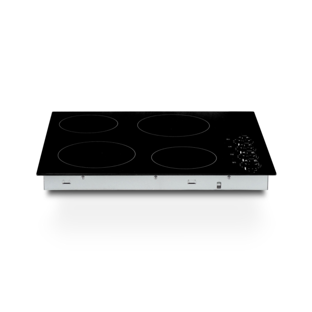 Montpellier MCH59CK 59cm Ceramic Hob - Black Glass