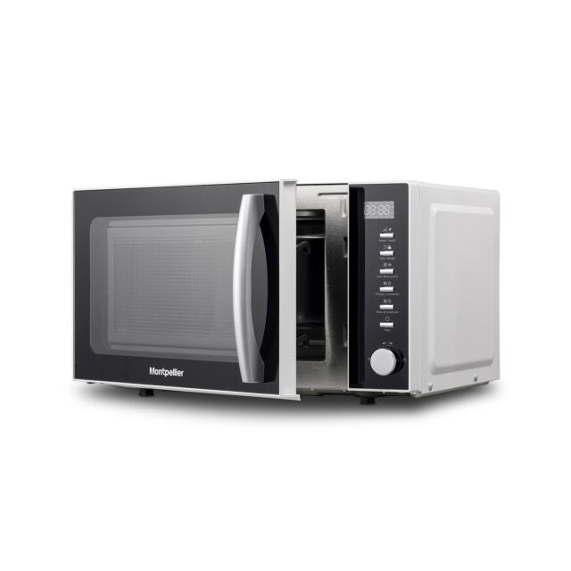 Montpellier MCM20WSC Combi Microwave 20L White With Stainless Interior