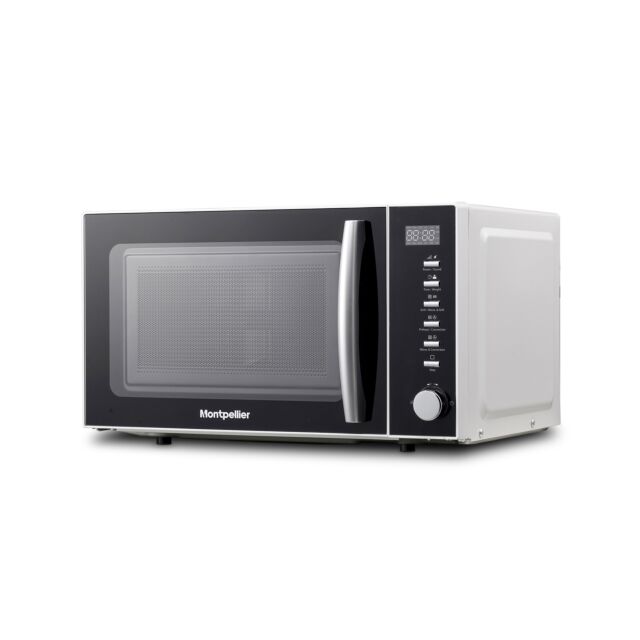 Montpellier MCM20WSC Combi Microwave 20L White With Stainless Interior