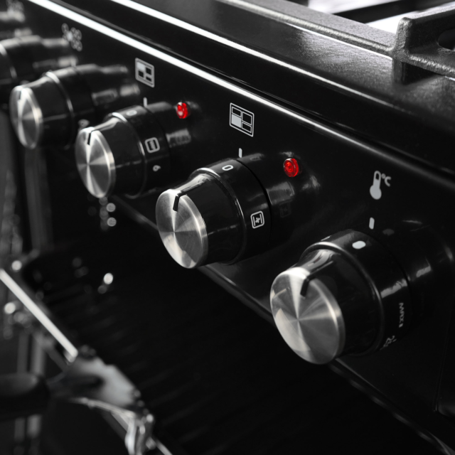 Montpellier MDFRC100K 100cm Dual Fuel Range Cooker