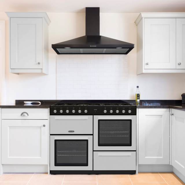 Montpellier MDFRC100X 100cm Dual Fuel Cooker - Inox