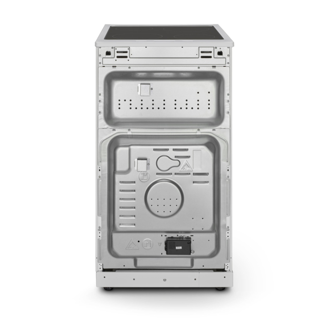Montpellier MDOC50FW 50cm Double Oven Electric Cooker with Ceramic Hob - White