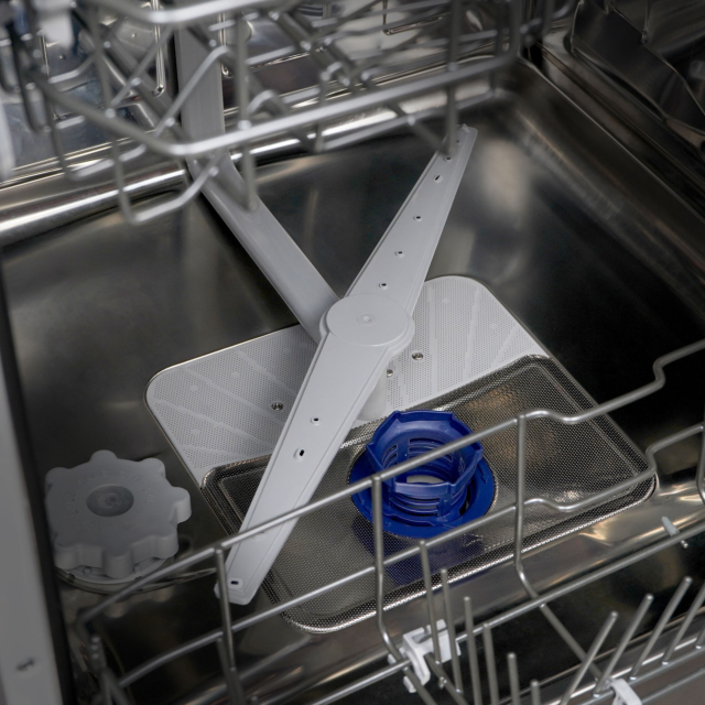 Montpellier MDWC1496W Slimline Dishwasher - White Finish