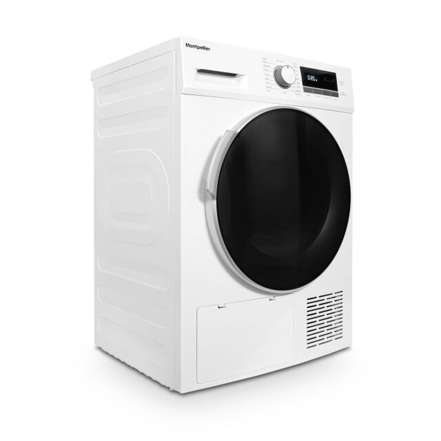 Montpellier MHP8SDW 8kg Heat Pump Dryer White 
