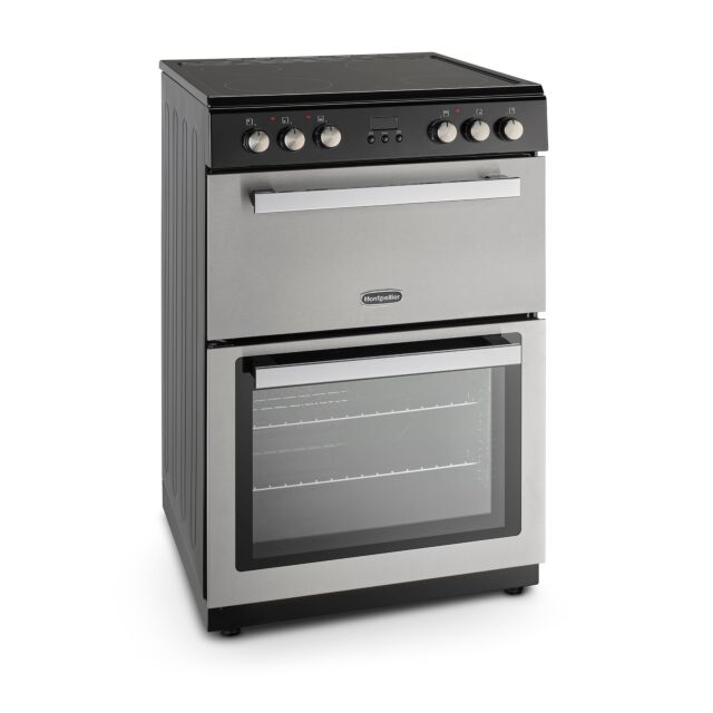 Montpellier MMRC60FX 60cm Ceramic Mini Range Cooker Stainless Steel