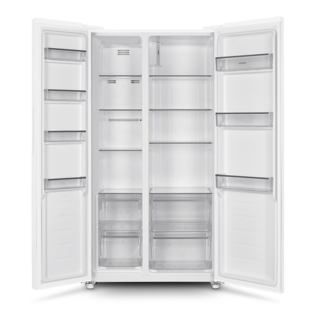 Montpellier MSBS442W Montpellier MSBS442W 91cm 70/30 Frost Free American Fridge Freezer - White