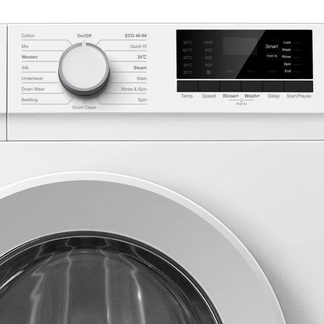 Montpellier MWM612W 6kg 1200RPM Washing Machine in White 