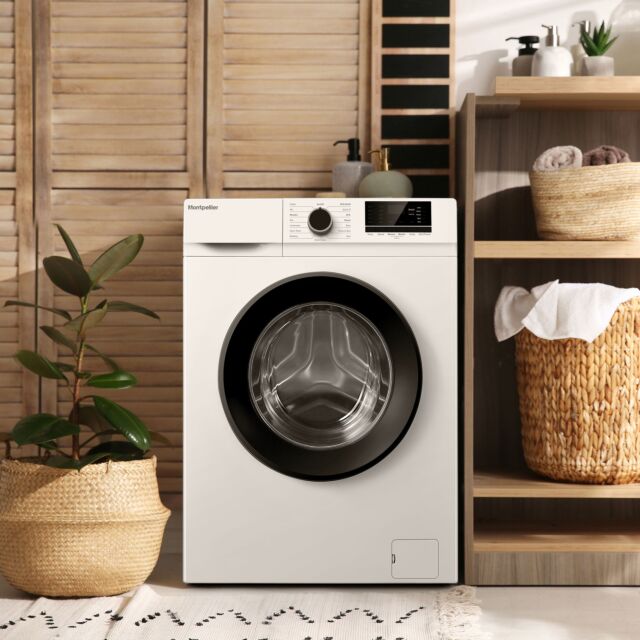 Montpellier MWM714W 7Kg 1400Rpm Washing Machine 