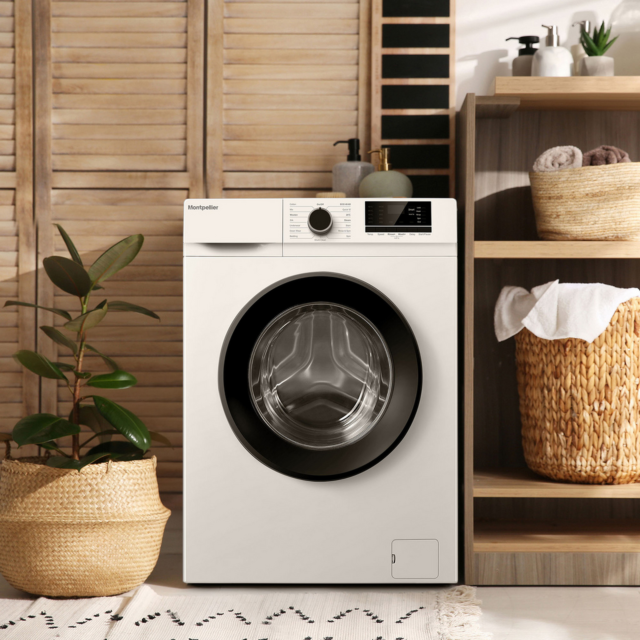 Montpellier MWM714W 7kg 1400 Spin Washer White