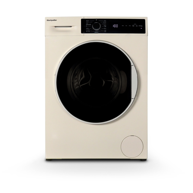 Montpellier MWM814BLC 8kg 1400RPM Washing Machine in Cream - BLDC Motor