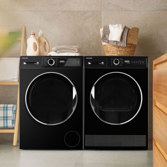 Montpellier MWM814BLK 8kg 1400RPM Washing Machine Black