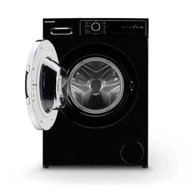 Montpellier MWM814BLK 8kg 1400RPM Washing Machine Black