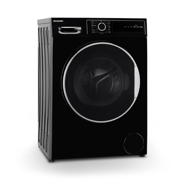 Montpellier MWM814BLK 8kg 1400RPM Washing Machine Black