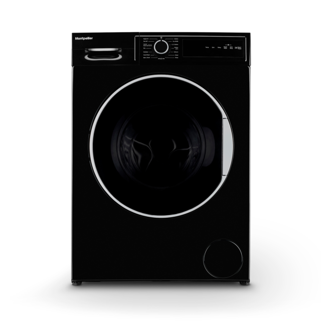Montpellier MWM814BLK 8kg 1400RPM Washing Machine Black