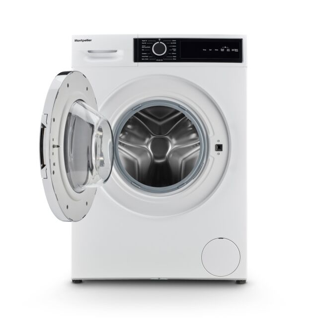 Montpellier MWM814BLW Montpellier MWM814BLW 8kg 1400 Spin Washing Machine - White