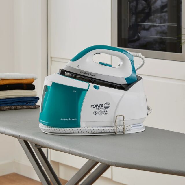 Morphy Richards 332014 2.2L PSE Auto-Clean,  5 bar, Ceramaslide, 170g/min, White/Green