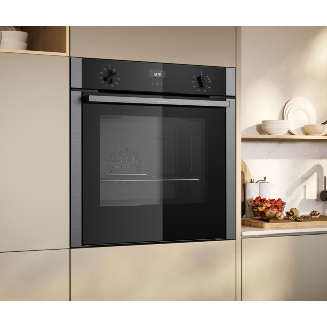 Neff B3ACE4AN3B 59.4cm Built In Electric Single Oven - Stainless Steel