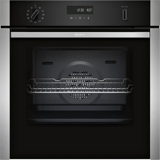Neff B6ACH7AN7B Slide & Hide Single Pyrolytic Oven – N 50, CircoTherm, 8 functions, electronic, LCD 