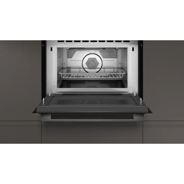 Neff C1AMG84G0B 44 Litres Built In Microwave Oven with Hot Air - Graphite-Grey