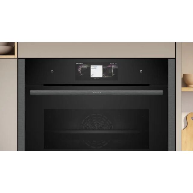 NEFF C24FT53G0B 59.6cm Built In Electric Single Oven - Graphite