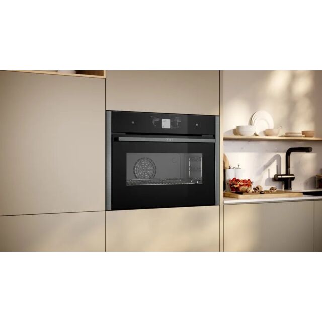 NEFF C24FT53G0B 59.6cm Built In Electric Single Oven - Graphite