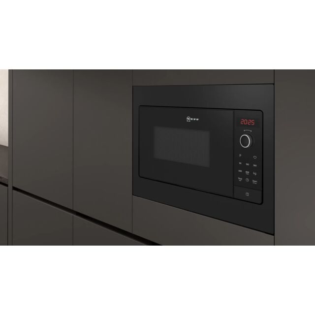 Neff HLAWG25S3B Up to 800W, 20L, 5 power levels, electronic, red LED display Black