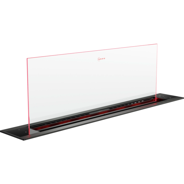 Neff I98WMM1S7B 90cm Worktop ventilation, clear glass with Ambient Light, seamless installation opti