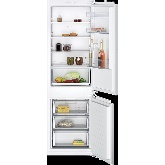 Neff KI7861FE0G 177x54 NoFrost bottom freezer, XXL MultiBox veg drawer, LED light, Digital temperatu