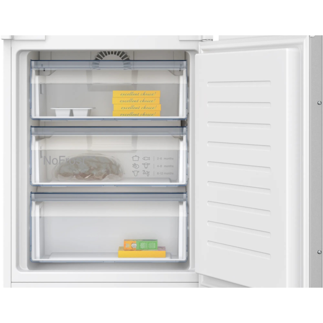 Neff KI7961SE0 193.5x54 XL NoFrost bottom freezer, XXL FreshSafe veg drawer, LED light, Digital temp