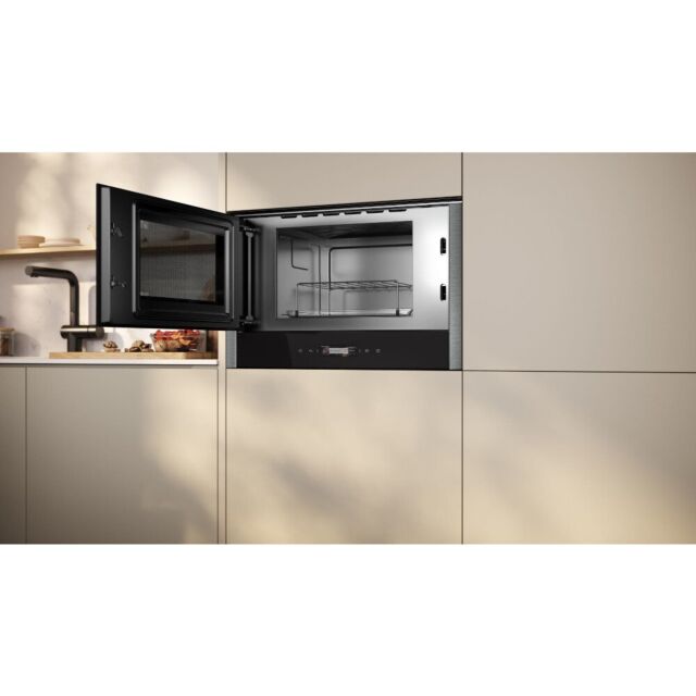NEFF NL4GR31G1B 21 Litre Built In Microwave With Grill - Graphite Grey