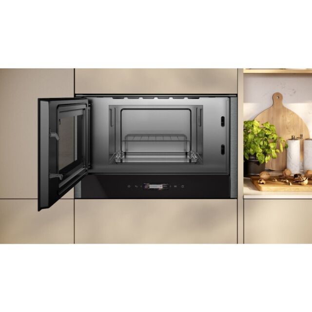 NEFF NL4GR31G1B 21 Litre Built In Microwave With Grill - Graphite Grey