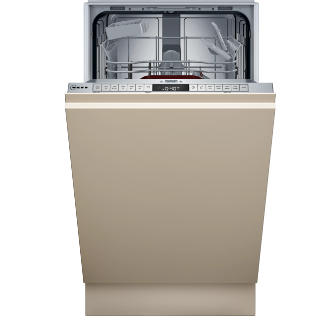 Neff S875HKX21G Slimline, 6 programmes, 5 options, Flex 2 baskets, InfoLight, 24hr time delay, 44dB,