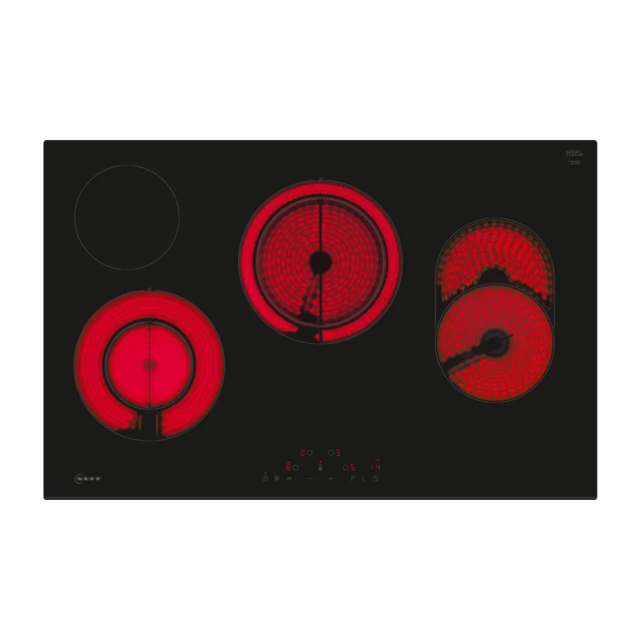 Neff T18FDH9L 80cm Electric Hob - Black