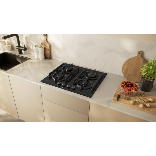 Neff T26PIP4S0 59cm Gas Hob - Black