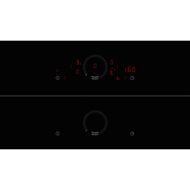 Neff T69FHV4L0 90cm Flex Induction Hob, Twist Touch Control, 2xFlex + 32cm triple zone, Extended Fry