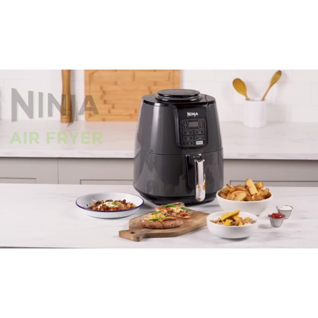 Ninja AF100UK 3.8L Air Fryer and Dehydrator - Grey