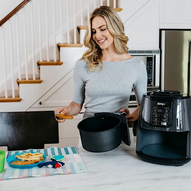Ninja AF100UK 3.8L Air Fryer and Dehydrator - Grey