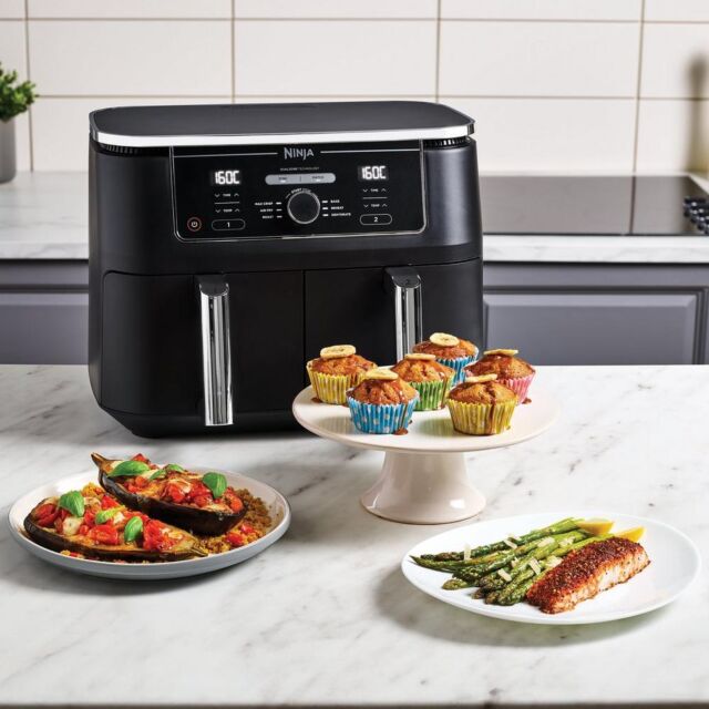 Ninja AF400UK Xl Dual Zone Air Fryer Black