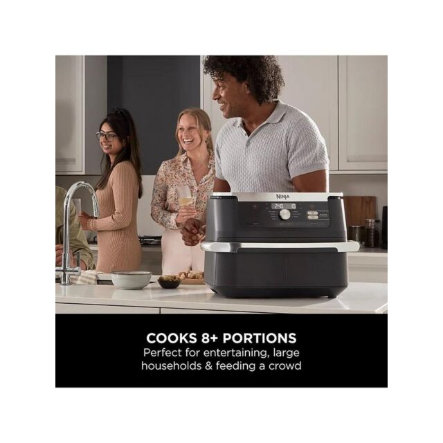 Ninja AF500UK Foodi Flexdrawer Air Fryer Black