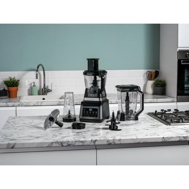 Ninja BN800UK 3-in-1 Blender and Food Processor with Auto IQ