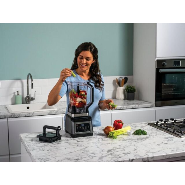 Ninja BN800UK 3-in-1 Blender and Food Processor with Auto IQ