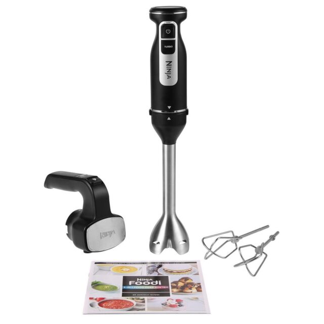 Ninja CI090UK Ninja Foodi 2-in-1 Hand Blender & Mixer - Black 